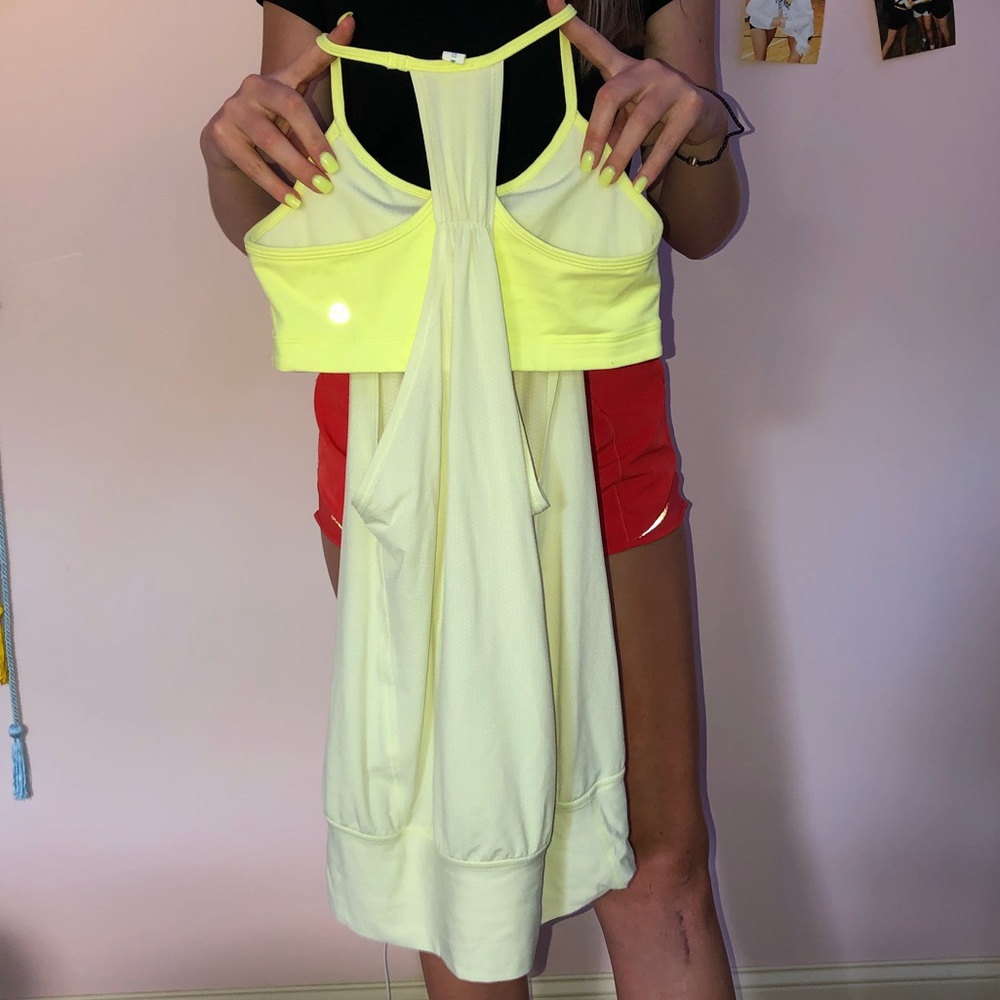 Yellow Lululemon Tank Top